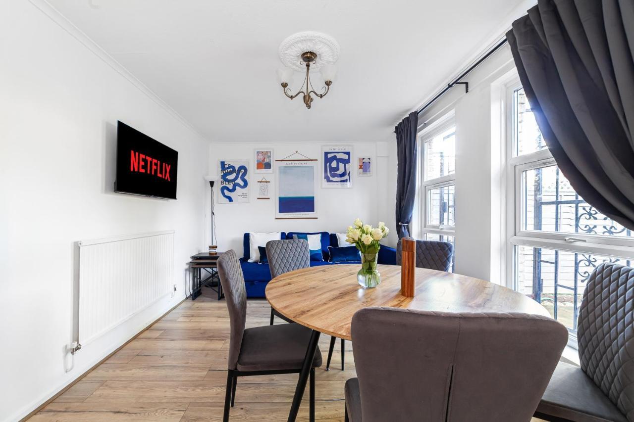 Arte Stays - 3-Bedroom Bright House London, Haggerston, Garden, Parking, 8 Min Walk To Haggerston Station, Weekly Or Monthly Stays, Serviced Accommodation - 7 Guests Ngoại thất bức ảnh