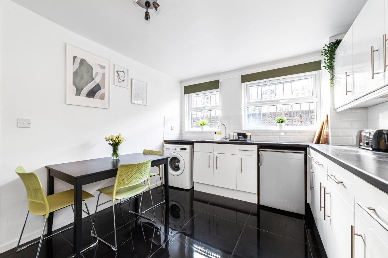 Arte Stays - 3-Bedroom Bright House London, Haggerston, Garden, Parking, 8 Min Walk To Haggerston Station, Weekly Or Monthly Stays, Serviced Accommodation - 7 Guests Ngoại thất bức ảnh