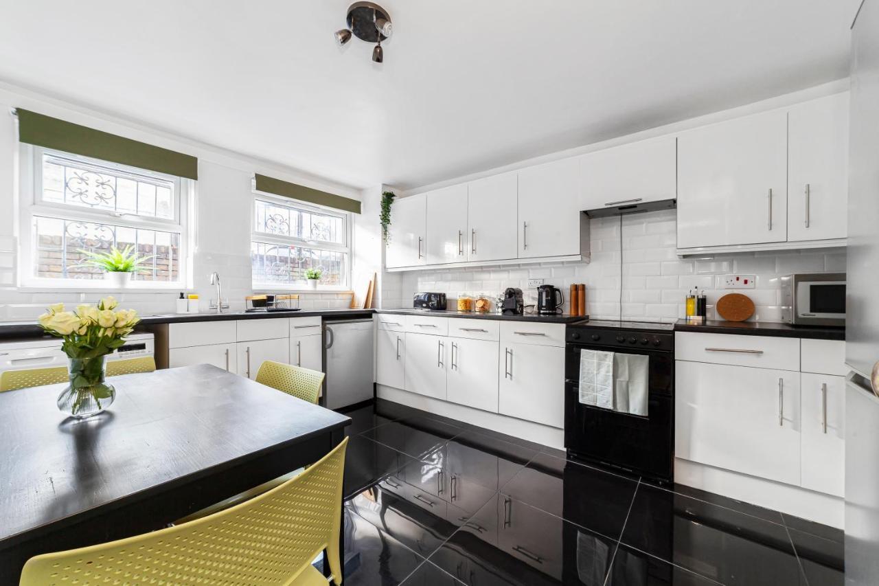 Arte Stays - 3-Bedroom Bright House London, Haggerston, Garden, Parking, 8 Min Walk To Haggerston Station, Weekly Or Monthly Stays, Serviced Accommodation - 7 Guests Ngoại thất bức ảnh